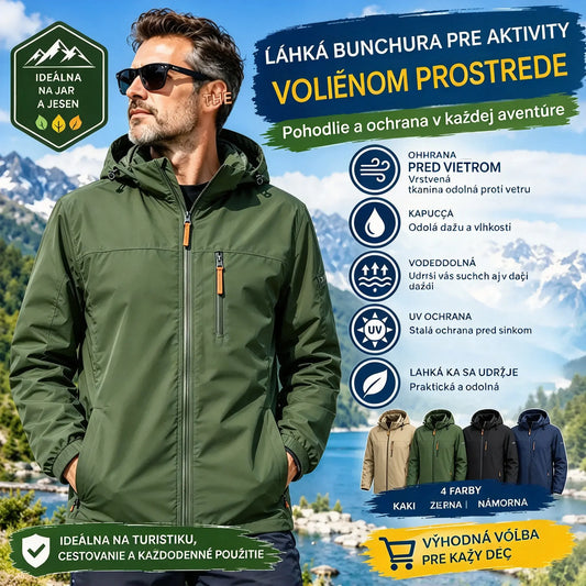 🔥【M-5XL】Ležérna jesenná/zimná bunda s kapucňou, voľný strih, dostupné všetky veľkosti