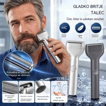 🎁 Novo – ponudba s polovično ceno 💥⚡ Poslovite se od razdraženosti kože pri britju! 🧔 Zmogljiv moški električni brivnik na polnjenje.