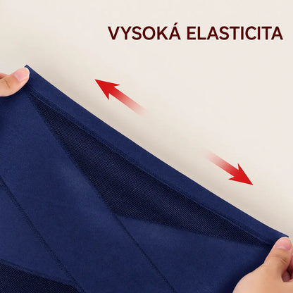 🔥 3 položiek za 27 eur 🌸 Poslední den této speciální nabídky! 🎁 Kalhotky s vysokým pasem ve větších velikostech, se zkříženým designem a efektem zpevnění bříška.