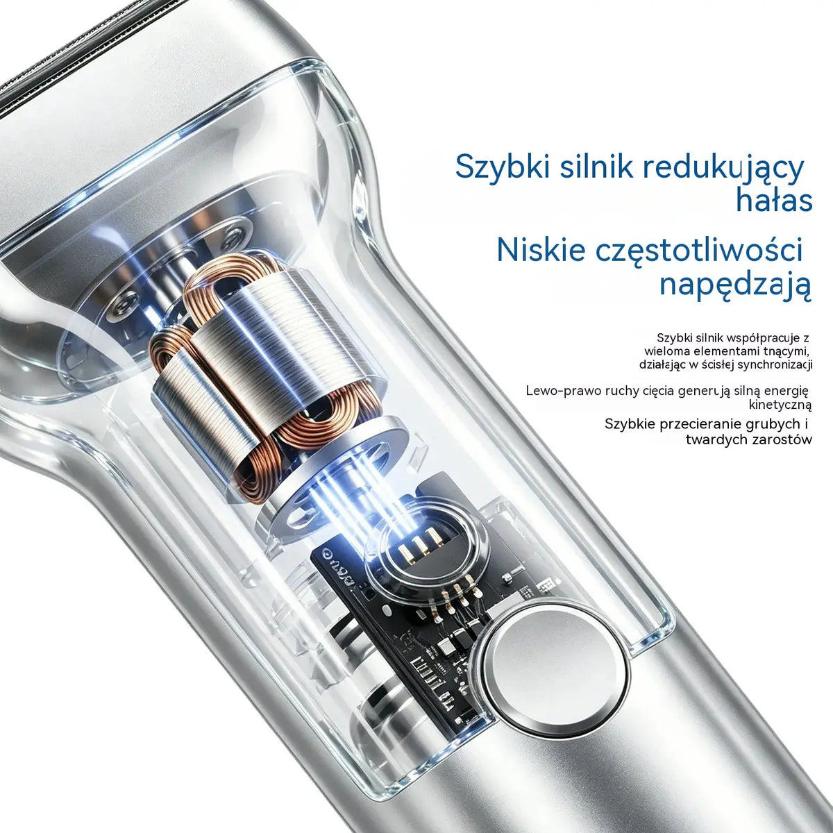 🎁 Novinka – ponuka za polovičnú cenu 💥⚡ Rozlúčte sa s podráždením po holení! 🧔 Výkonný dobíjateľný elektrický holiaci strojček pre mužov.