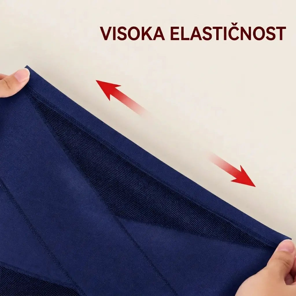 🔥 3 kosi za 27 evrov. 🌸 Zadnji dan te posebne ponudbe! 🎁 Spodnjice z visokim pasom v večjih velikostih, s prekrižanim dizajnom in učinkom učvrstitve trebuha.